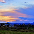 Sunset over the Great Divide